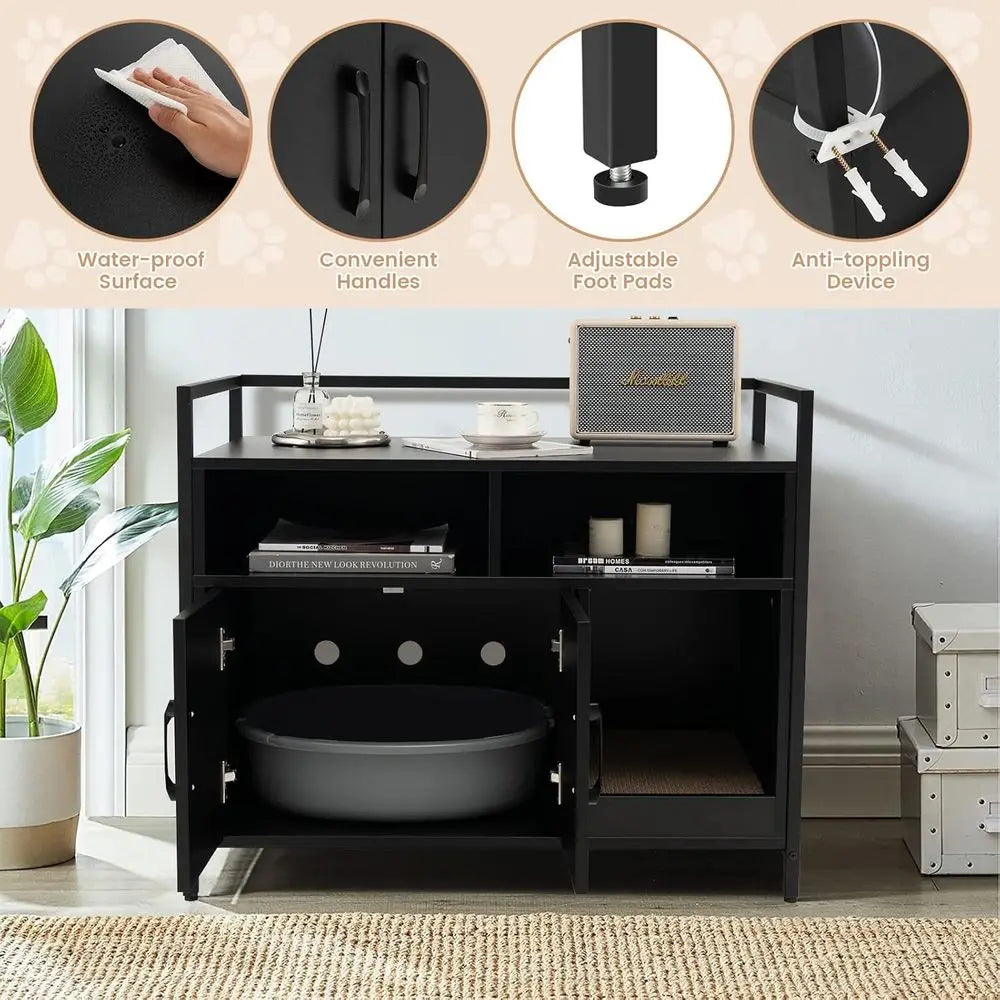 Cat Litter Box Enclosure.
