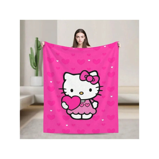 Hello Kitty Flannel Blanket.