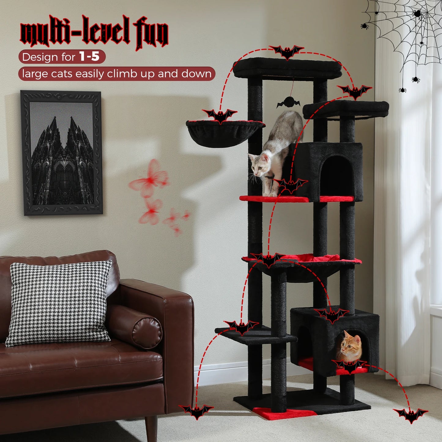 Tall Cat Tree.