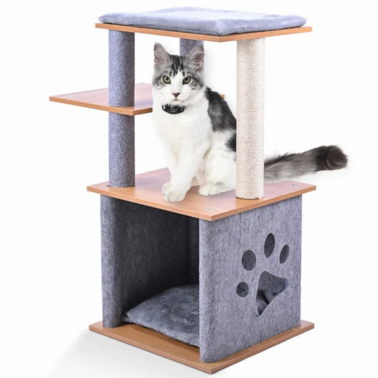 Wooden Cat Tree.