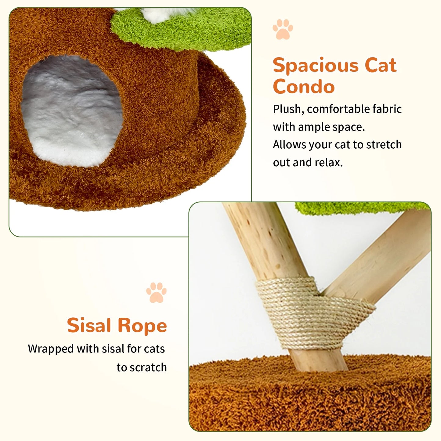 148CM Tall Indoor Cat Tree.