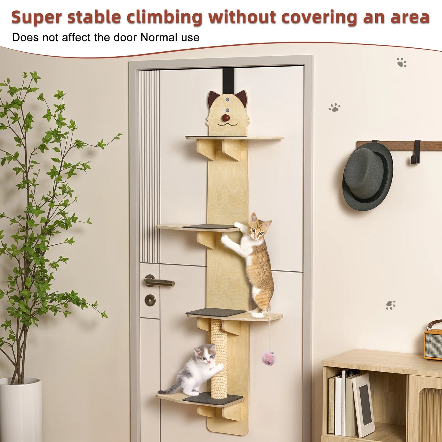 Cat Door Hanger.
