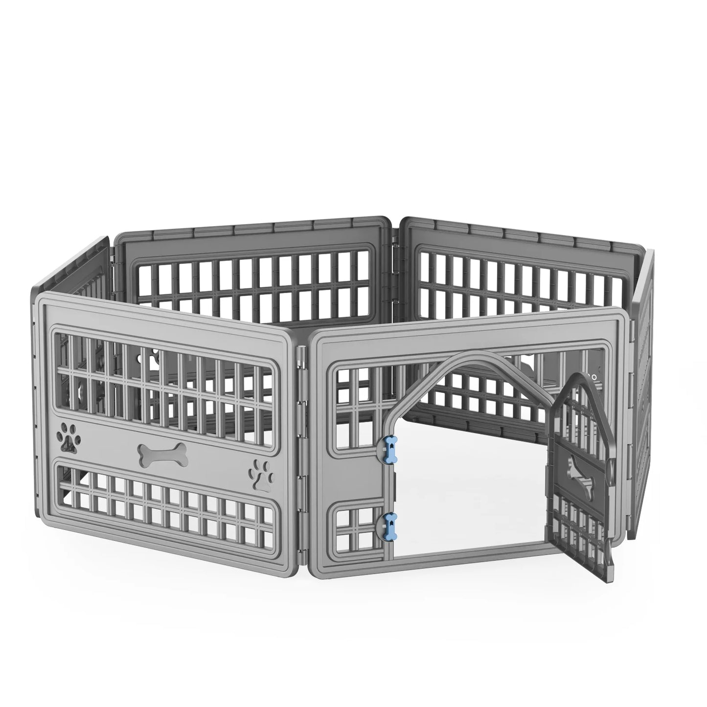 6 Panels Plastic Pet Playpen.