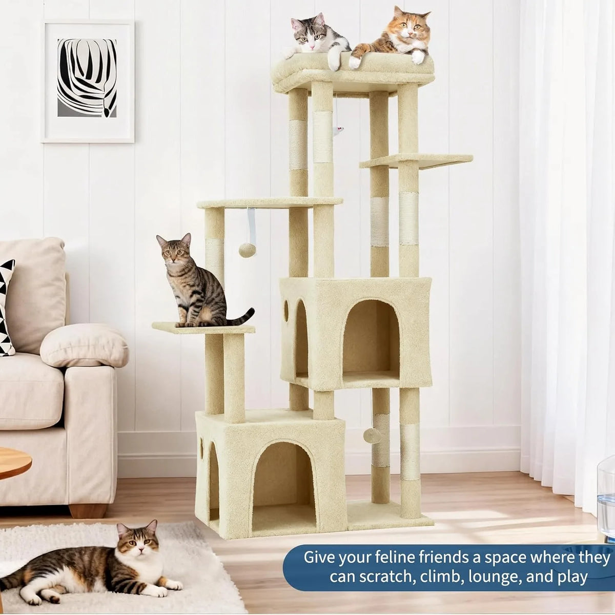 Large Cat Tree Tower.