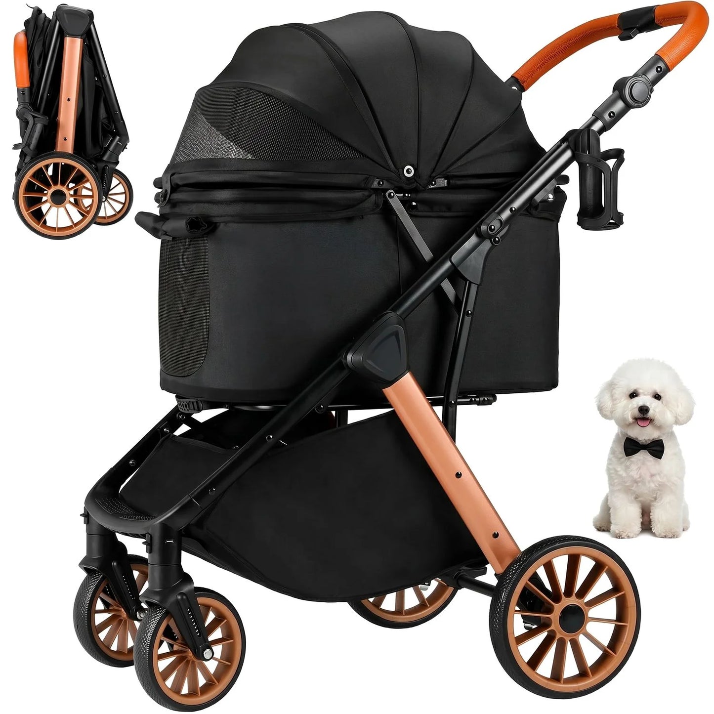 Foldable Pet Stroller.