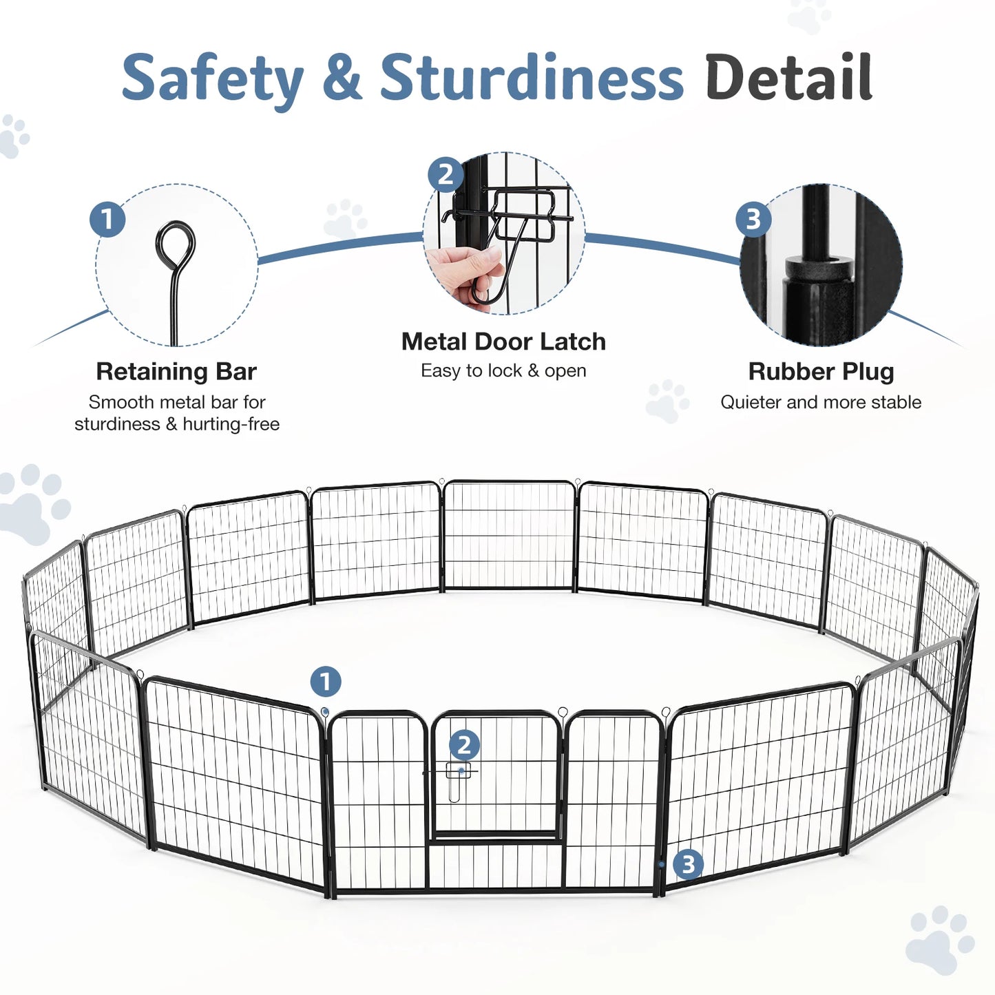 Panels Dog Playpen.