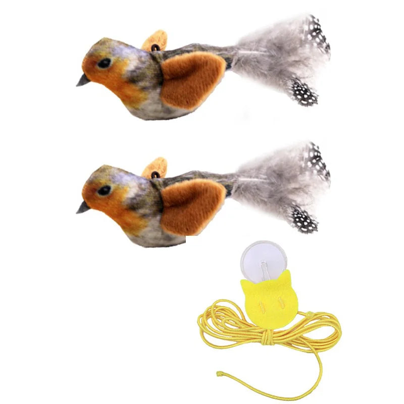 Plush Bird Catnip Toy.