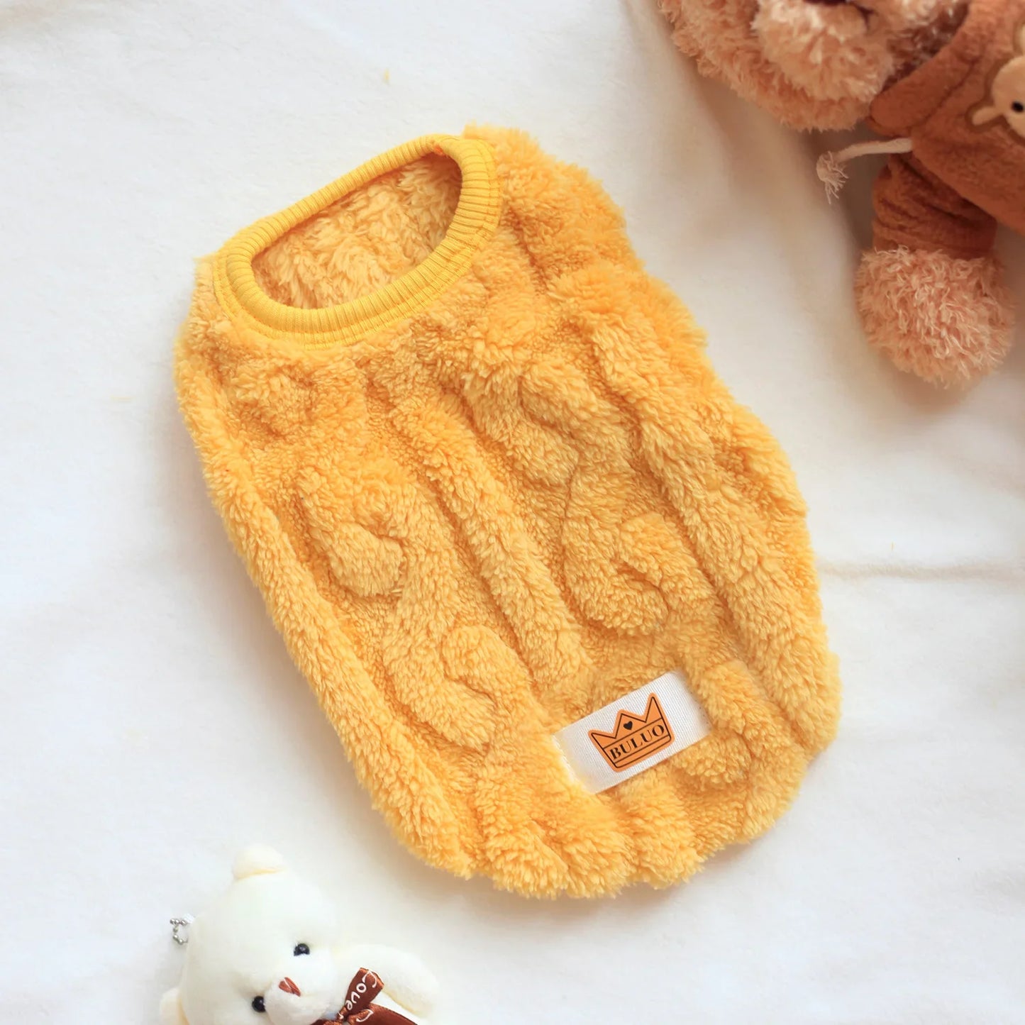 Warm Fleece Sweatshirt for Cats.
