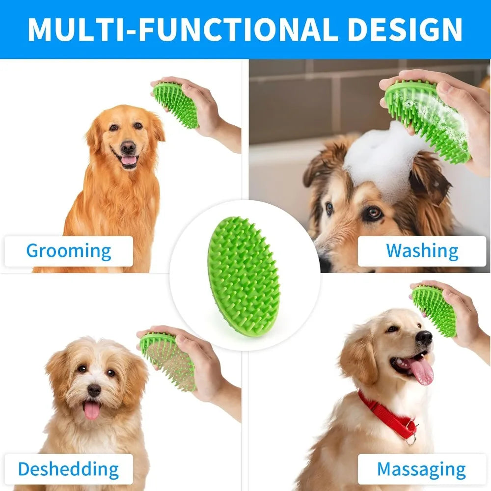 Double Sided Dog Bath Brush.