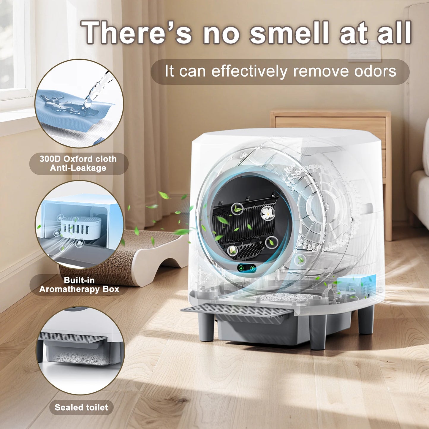 Automatic Litter Box.