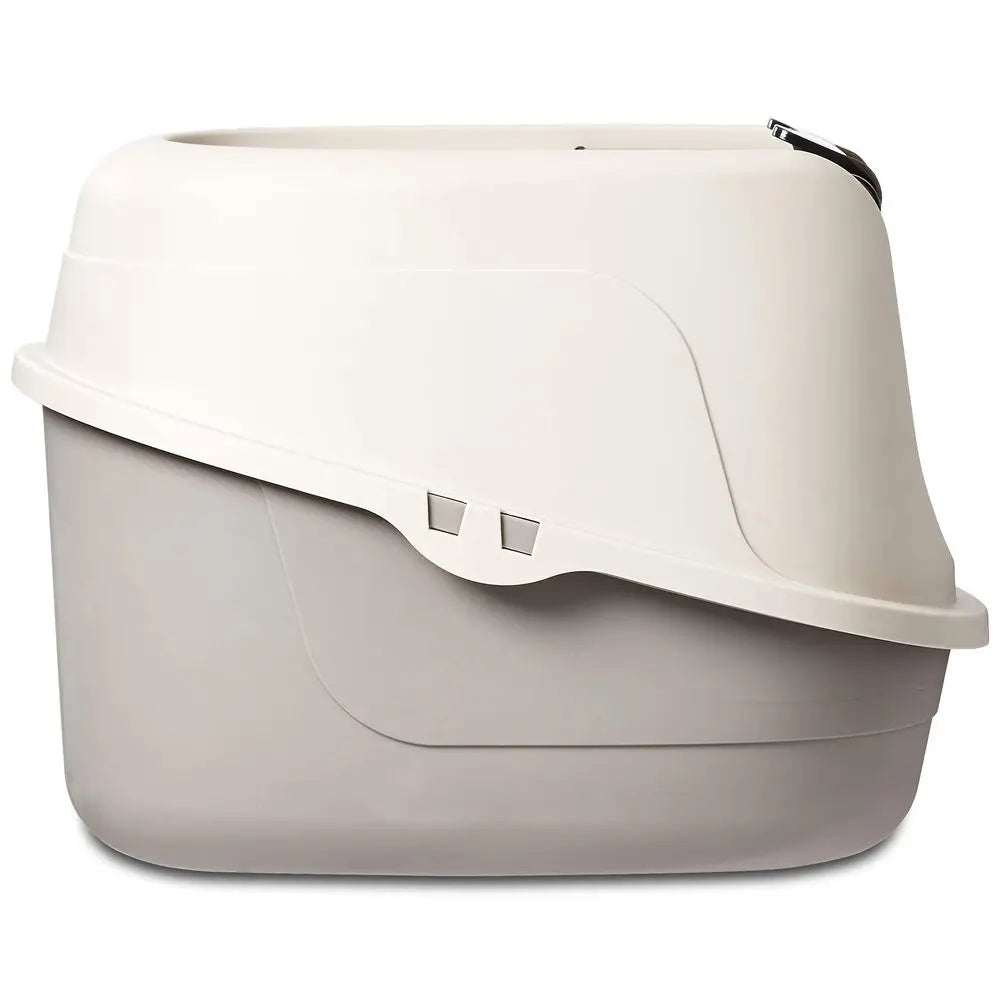 NoMess Hooded Enclosed Cat Litter Box.