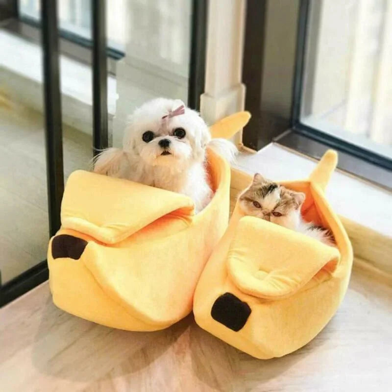 Banana Cat Bed.