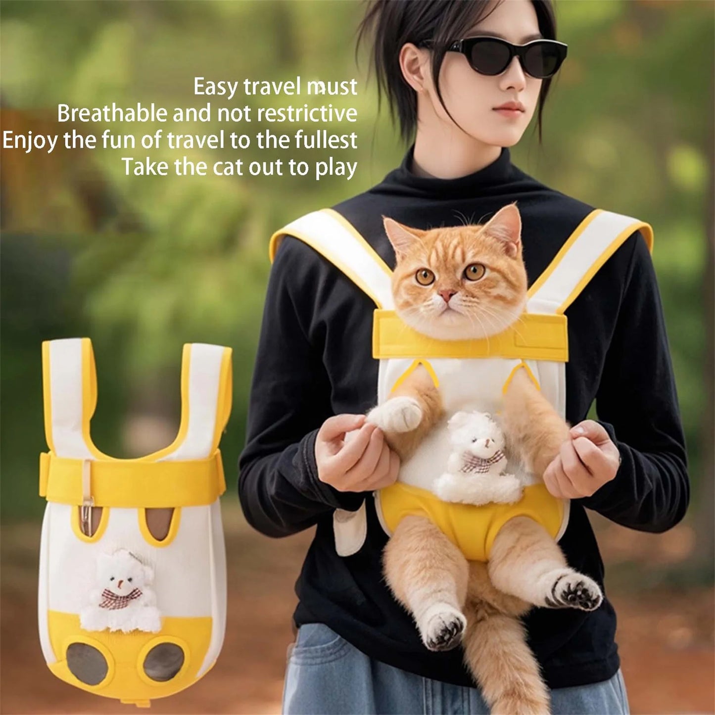 Portable Cat Carrier.