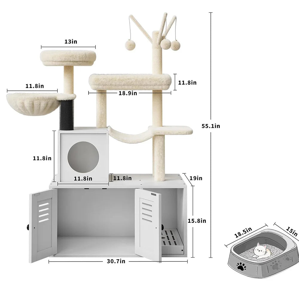 Litter Box Enclosure.