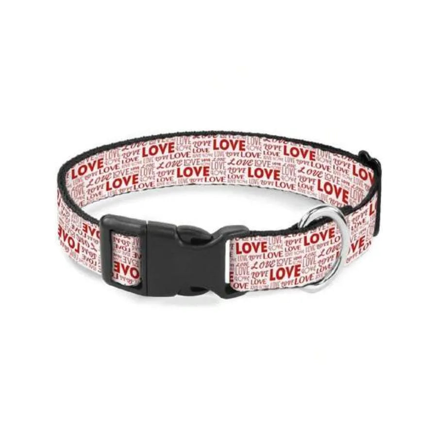Blue Black Plaid Gingham Dog Collars.