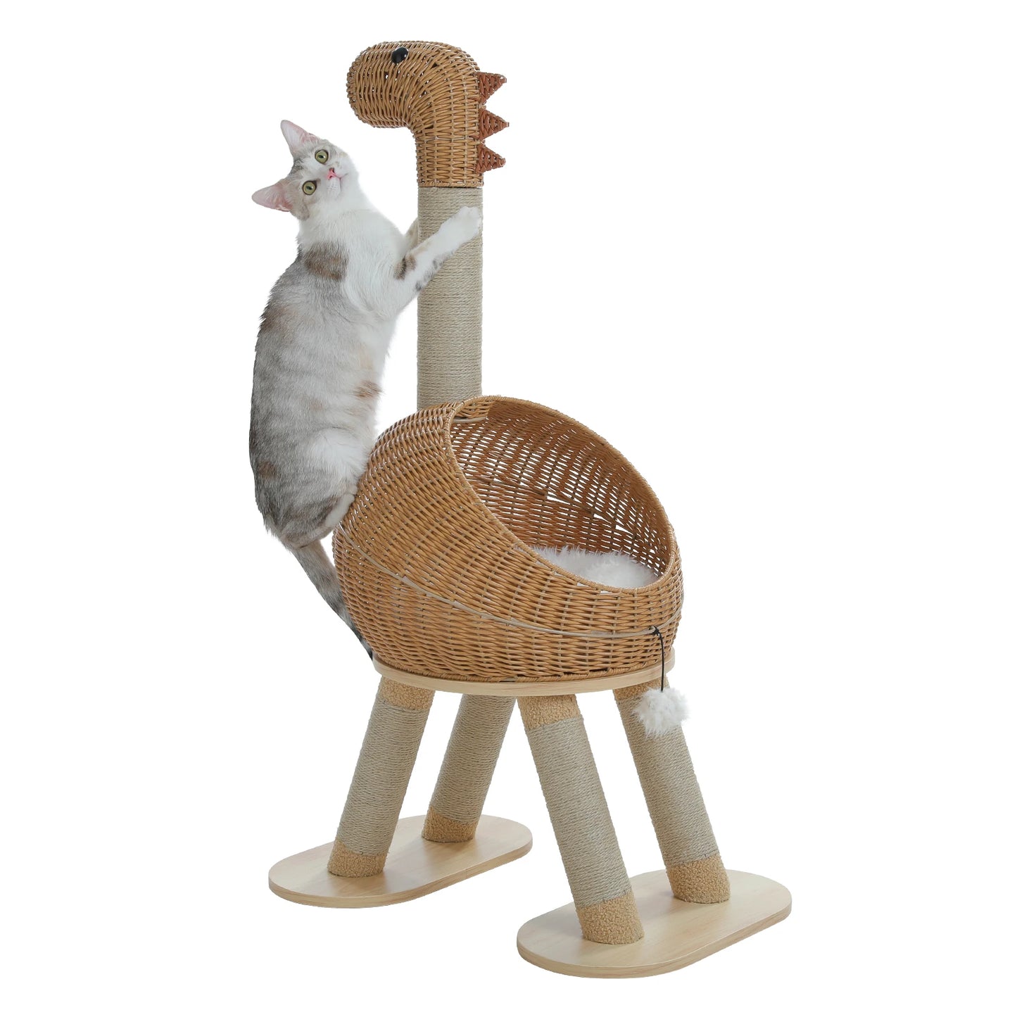 Dinosaur Cat Tree Tower.