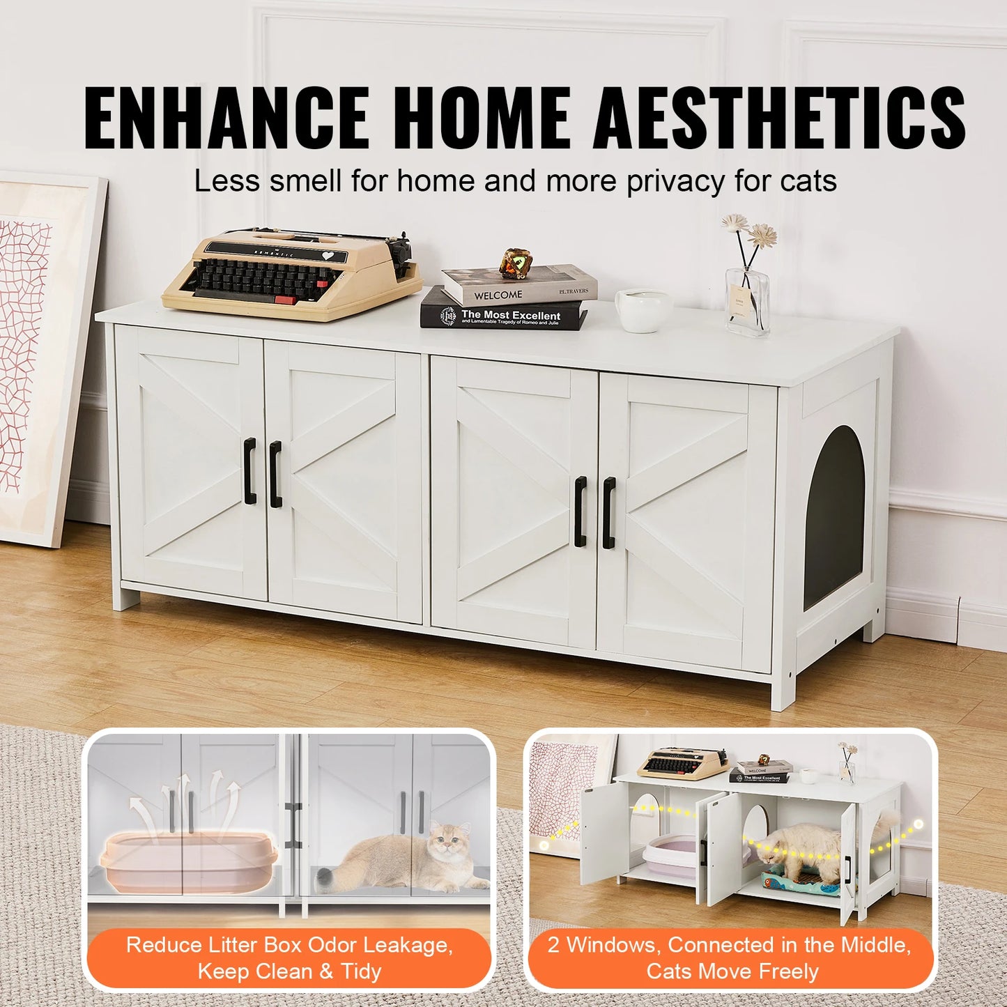 Cat Litter Box Enclosure.