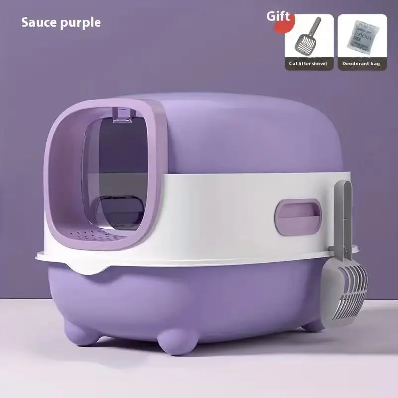 Enclosed Cat Litter Box Furniture.