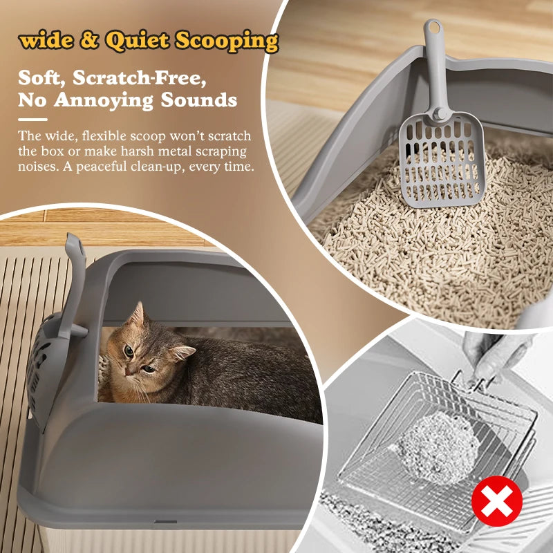 Stainless Steel Cat Litter Box.