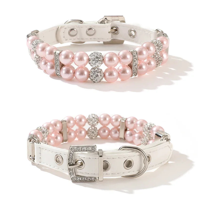 Luxury Pearl Sphynx Cat Necklace.