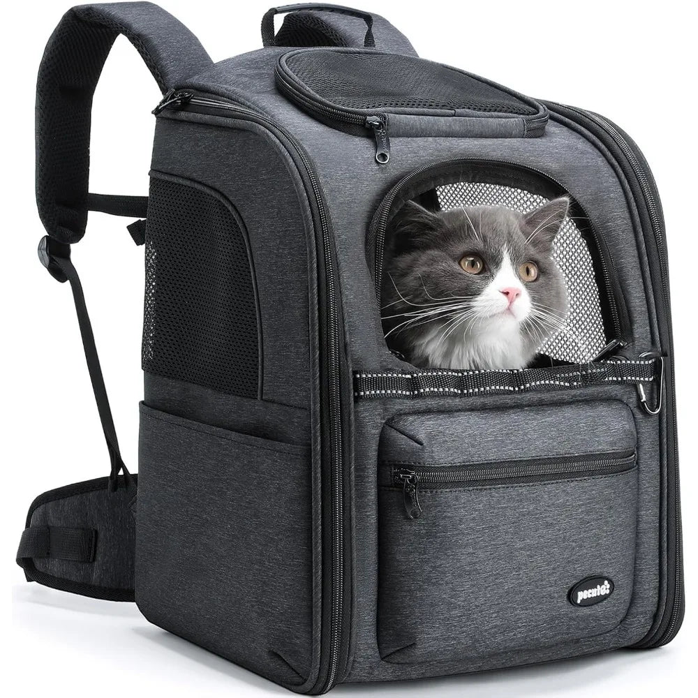 Ergonomic Breathable Pet Backpack.