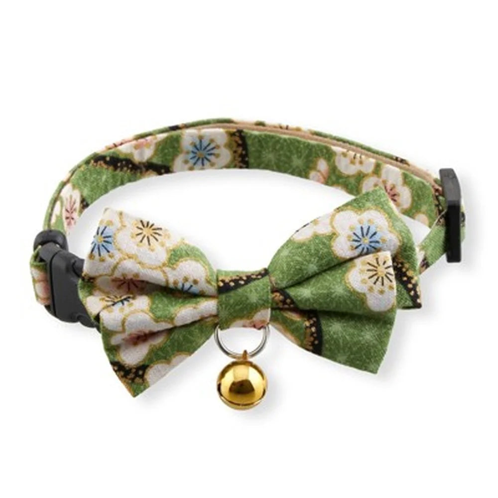 Handcrafted Bow Tie Cat Collar.