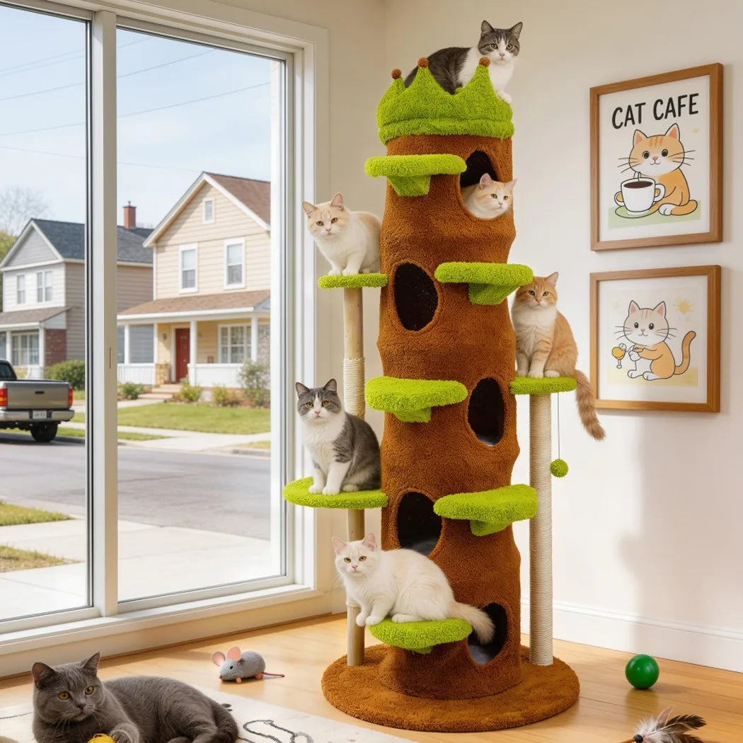 XXL Tall Cat Tree Tower.