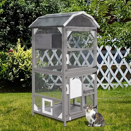 Outdoor Cat House.