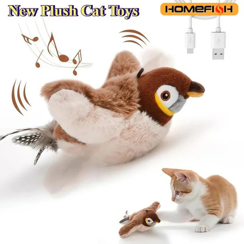 New Simulated Bird Cat Toy.
