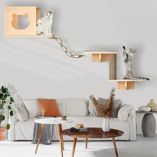 Cat Wall Shelves.