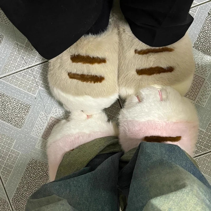 New Adorable Kitty Claw Slippers.