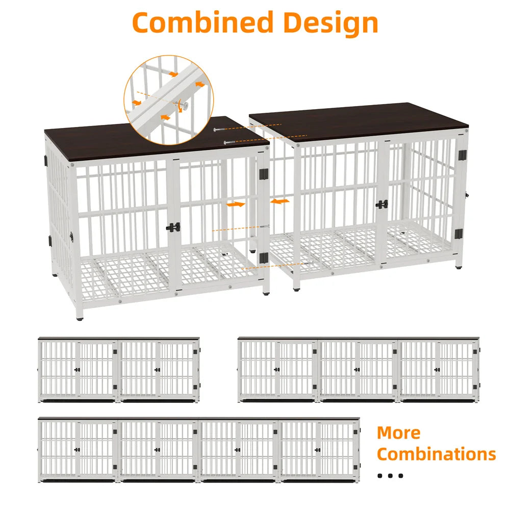 Large Wooden Dog Crate.