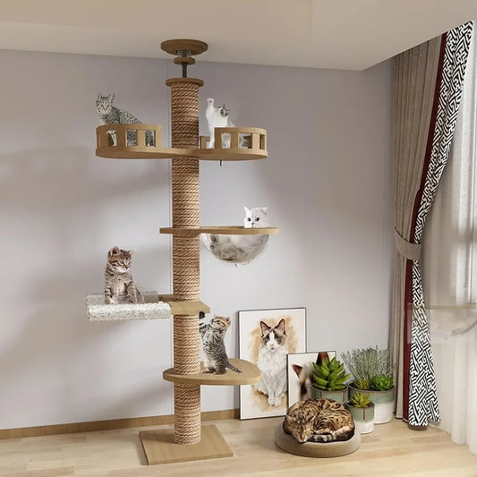 Floor to Ceiling Cat Tree.