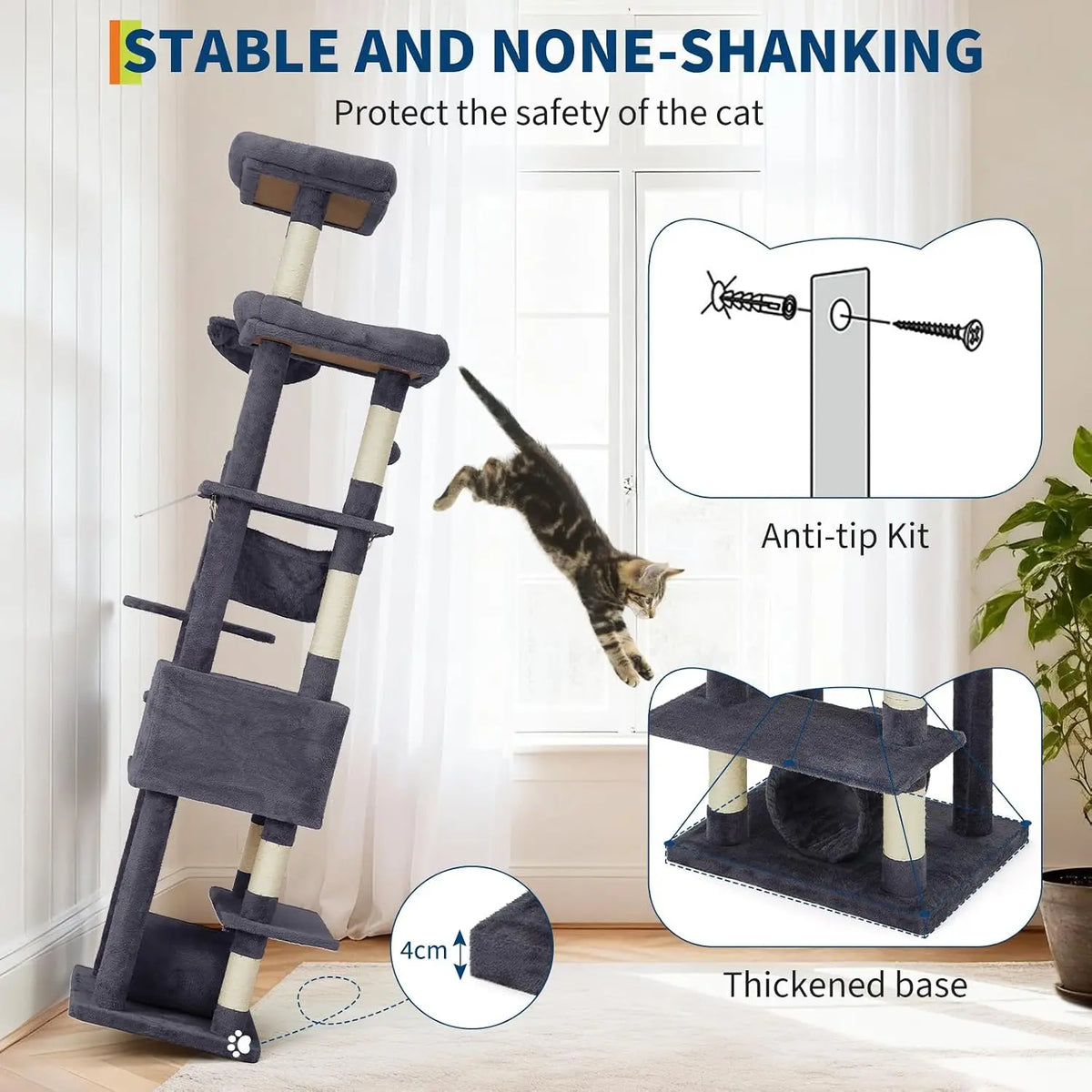 Cat Tree for Large Cats.