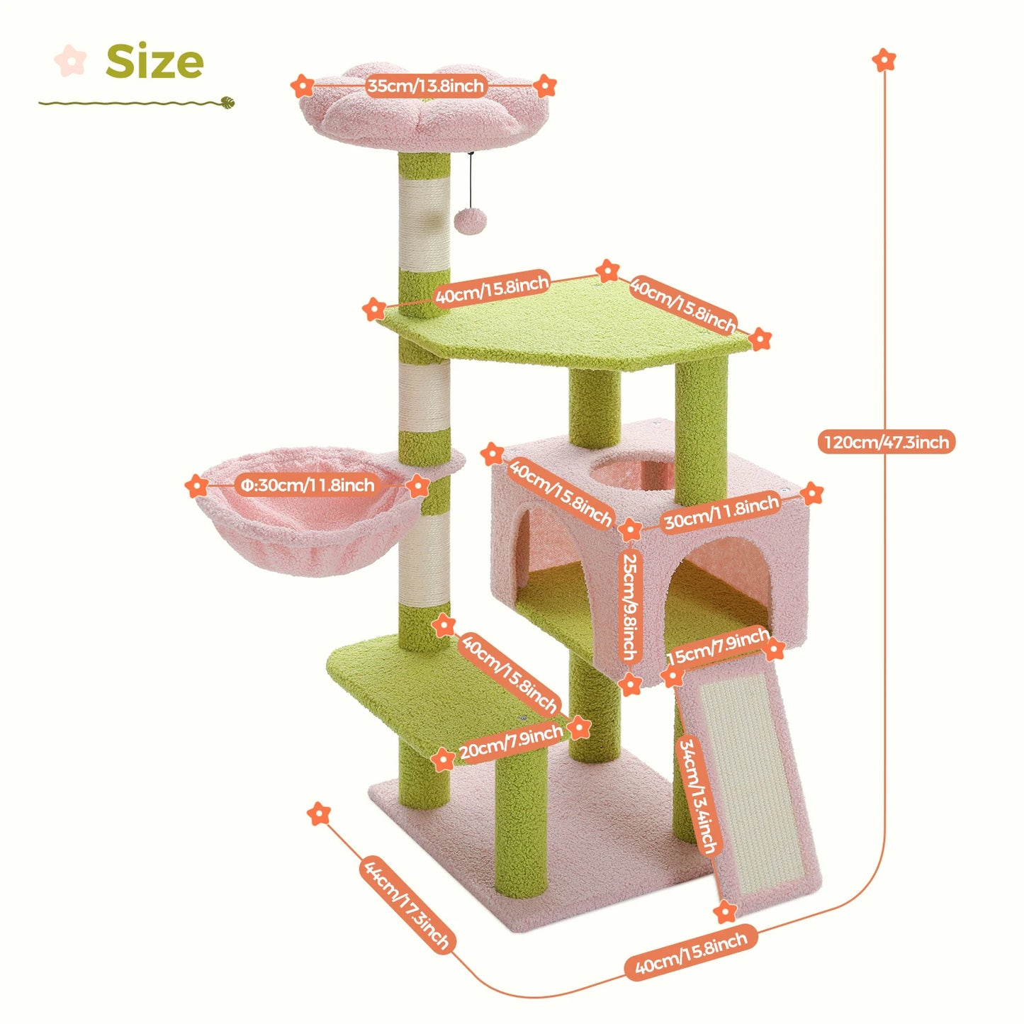 Flower Cat Tree.
