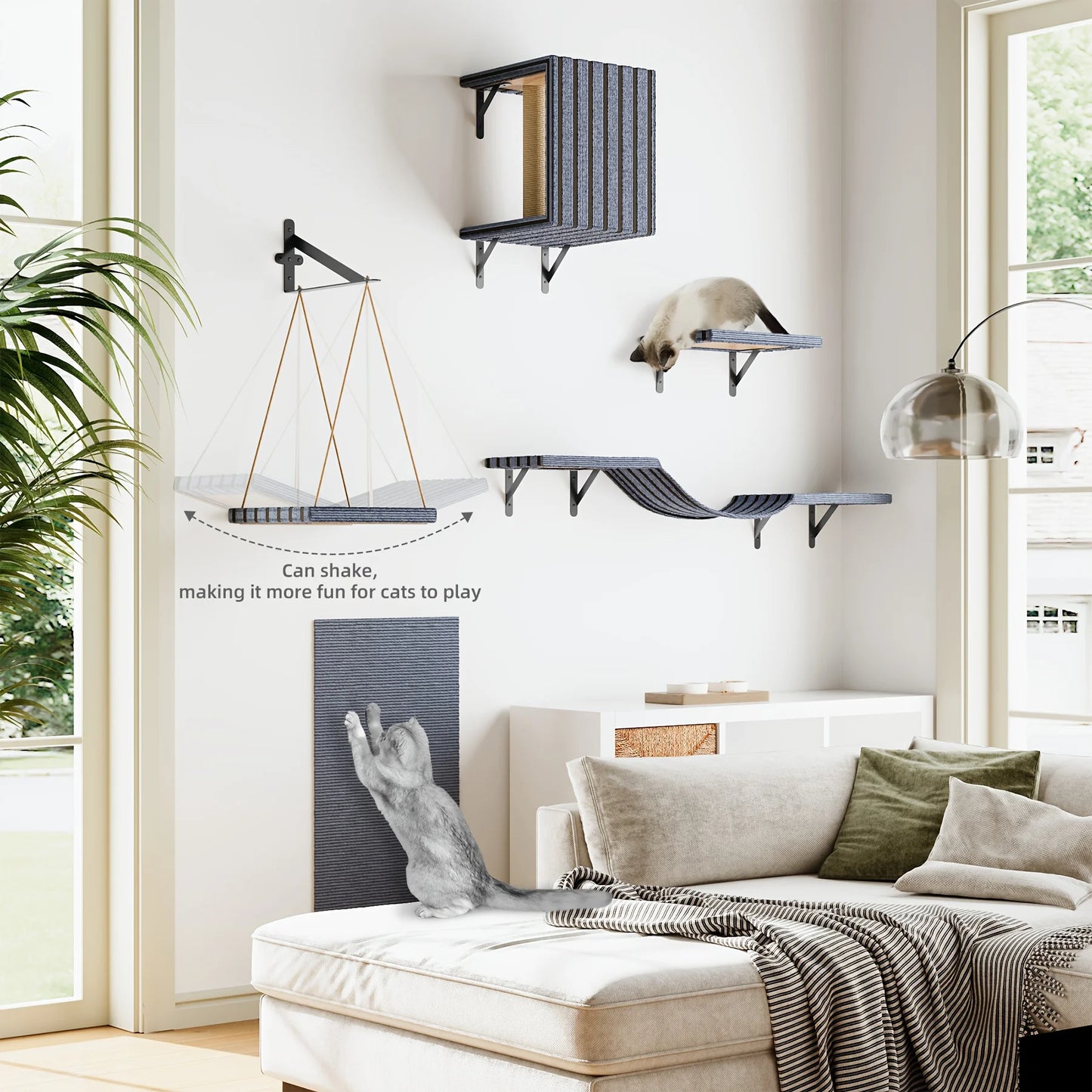 Cat Wall Shelves.