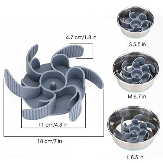Slow Feeder Dog Bowls.
