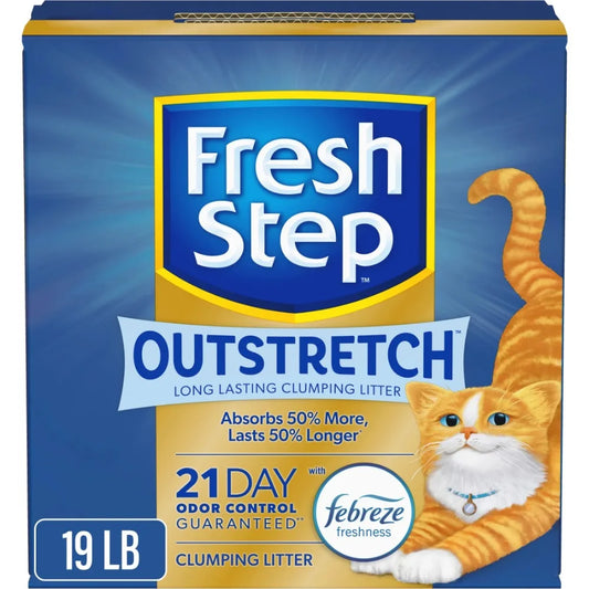 Fresh Step Outstretch Litter.