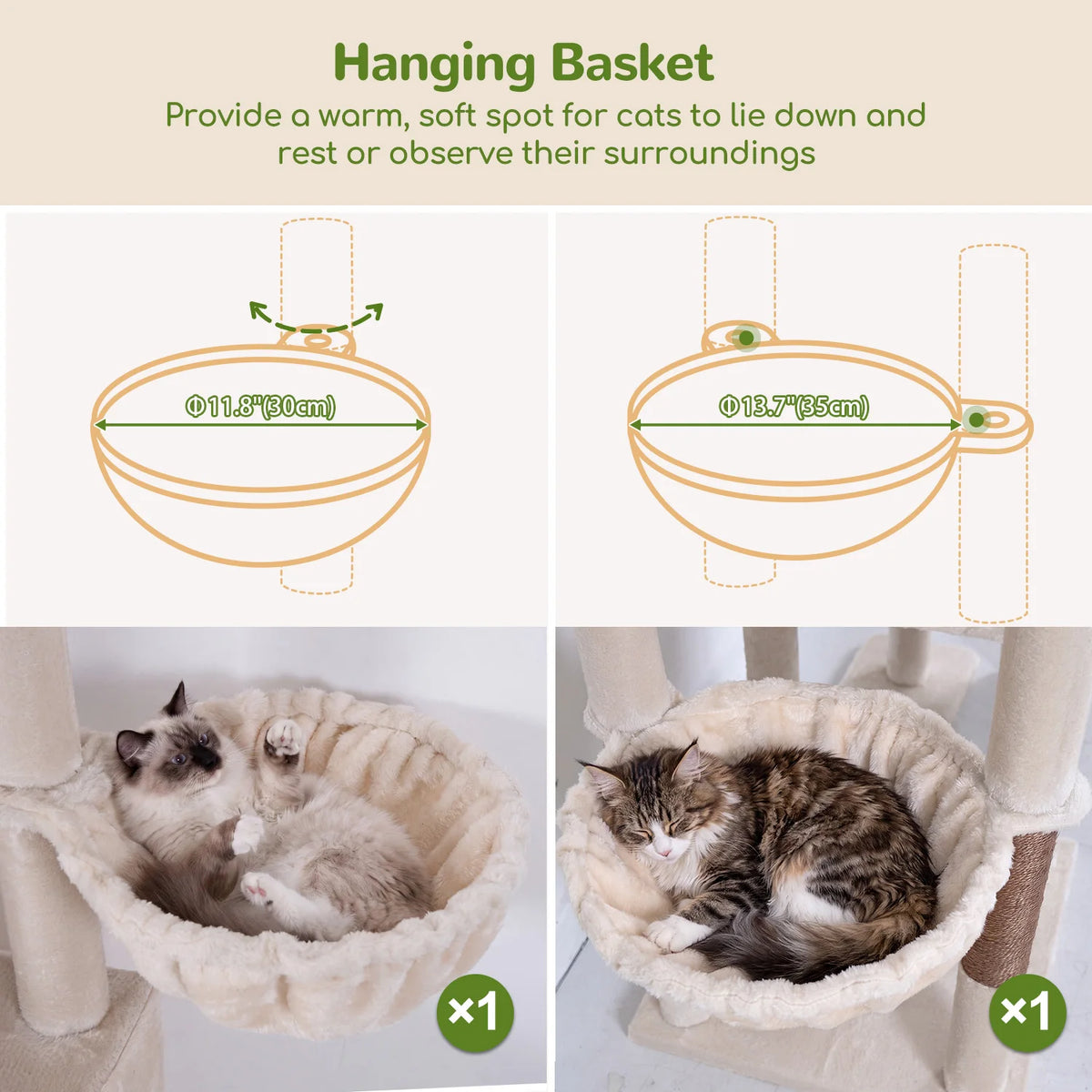 Cat Scratcher Tree for Large Cats.
