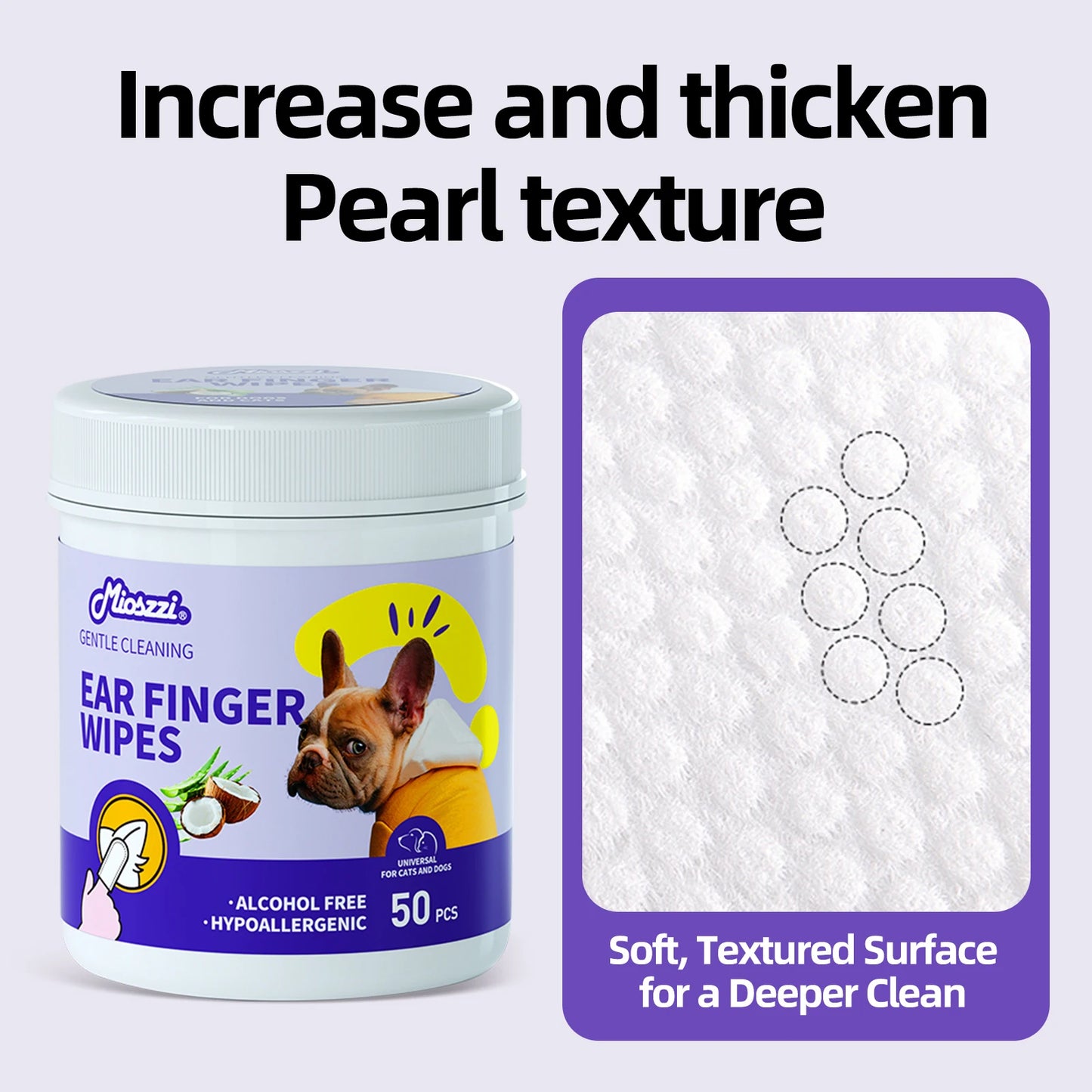 Pet Finger Wet Wipes