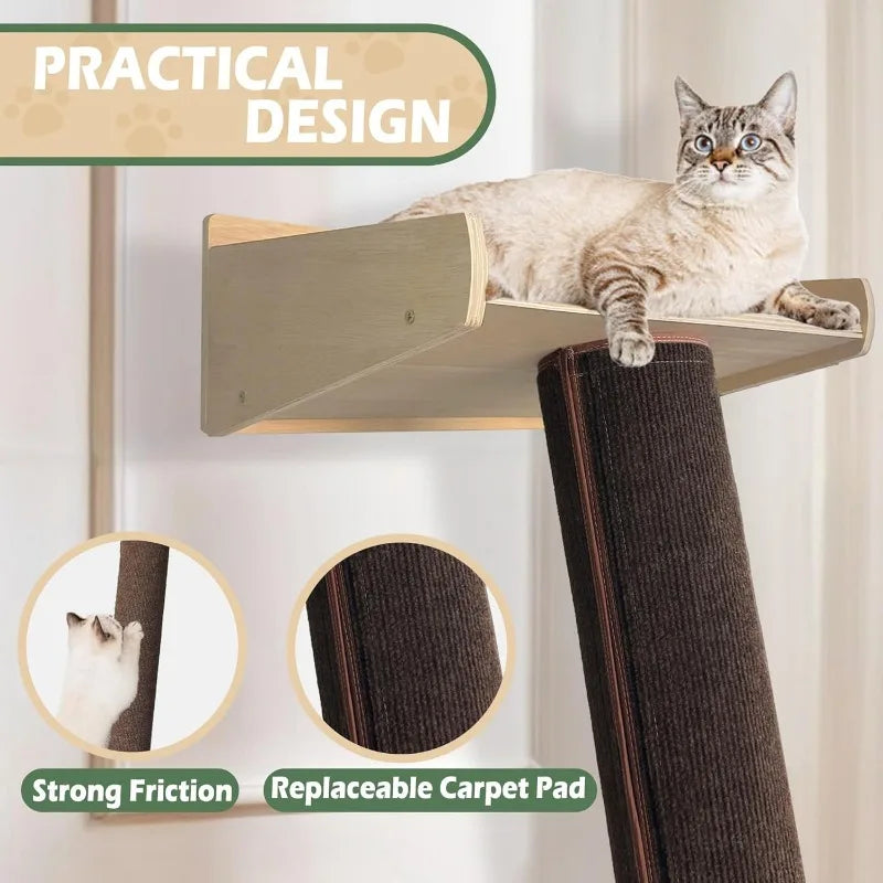 Wall Mounted Cat Tree.
