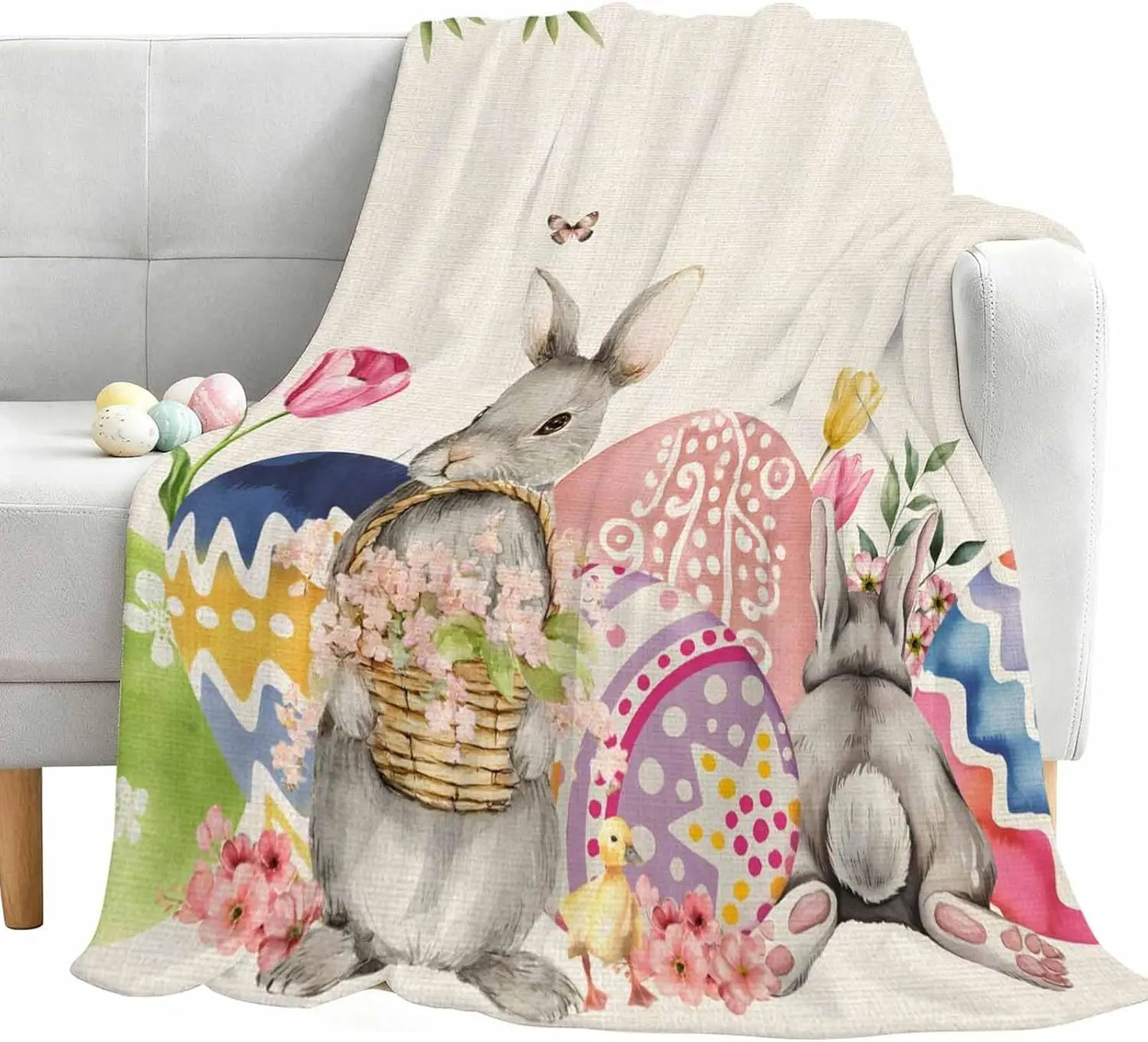 Happy Halloween Flannel Throw Blanket.