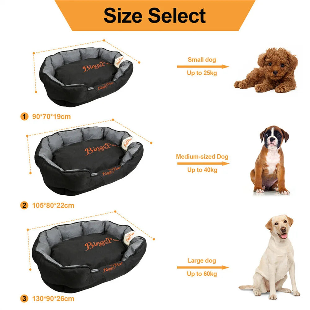 XXL XL L Orthopedic Sofa Dog Bed.