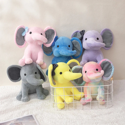 Soft Elephant Plush Stuffed Animal.