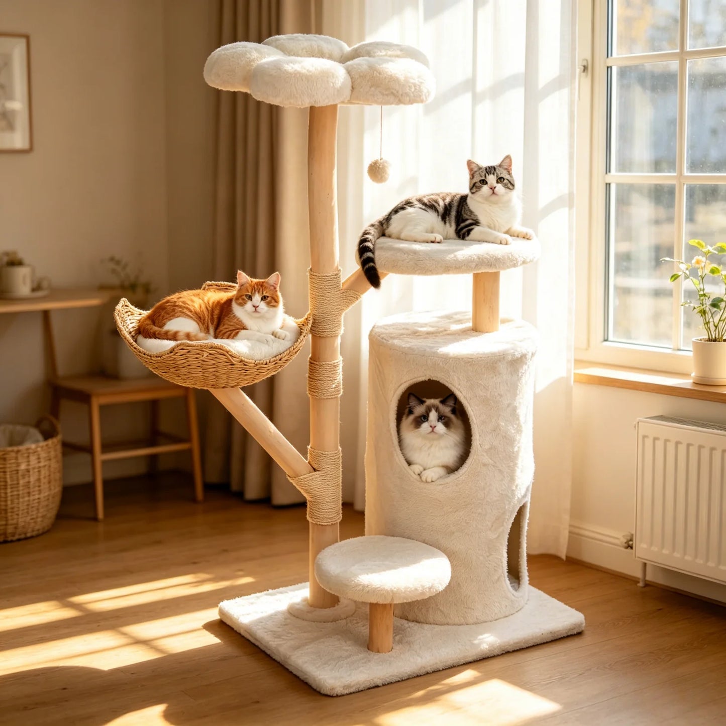 Tall Cat Tree.