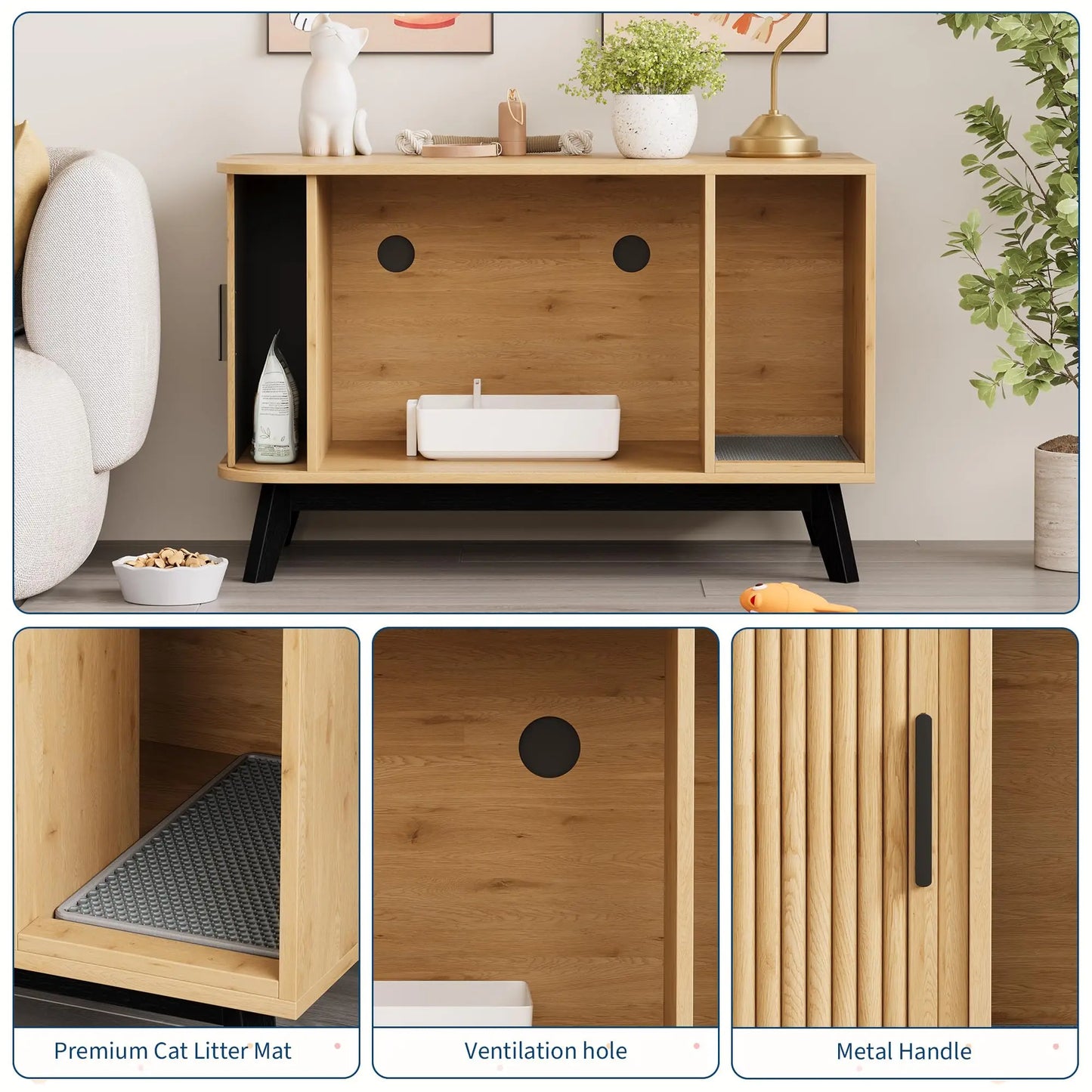 Cat Litter Box Enclosure.