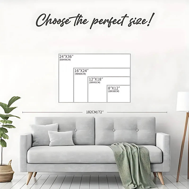 Funny Cat Canvas Wall Art.