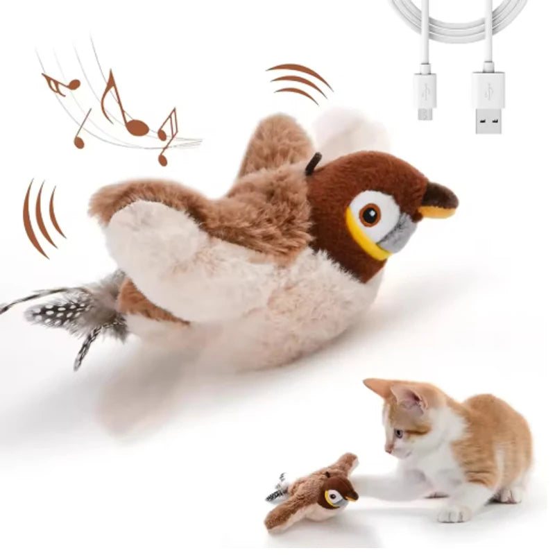 Hot Simulated Bird Cat Toy.