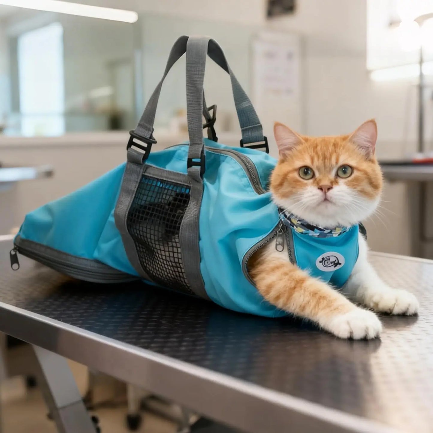 Cat Grooming Restraint.