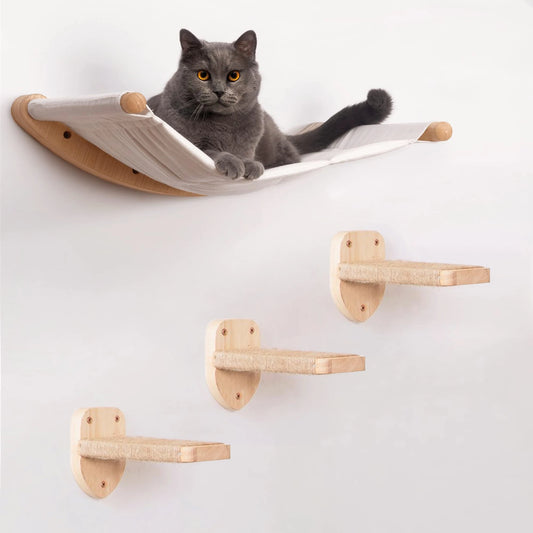 Wall Mounted Cat Hammock.